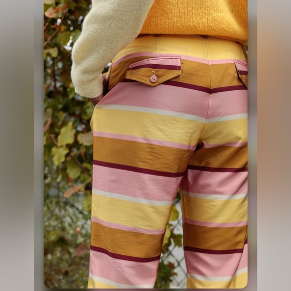 Stine Goya Kathy Striped Pants Multicolor pink yellow - Picture 8 of 16